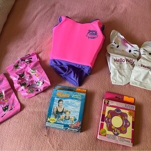 Pink and Purple Swim Set